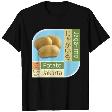 Discover Potato Jagaimo (じゃがいも) Tuber from Jakarta Tiles T Shirts