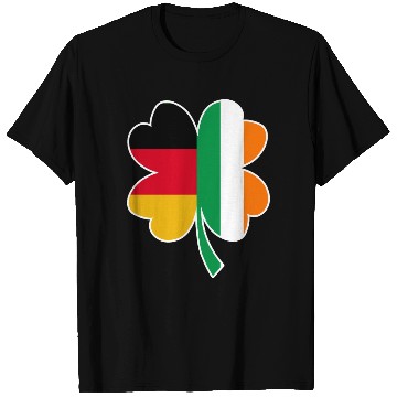 Discover Half German - Half Irish St. Patrick's day clover T Shirts