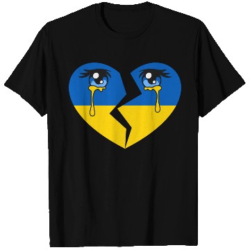 Discover Tears For Ukraine Stand With Ukraine T Shirts