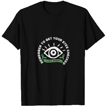 Discover Glaucoma Awareness Survivor Beat Warrior graphic T Shirts