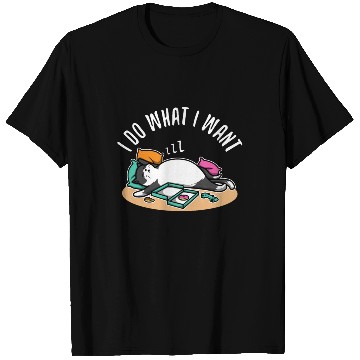 Discover I do what i want Cat T Shirts