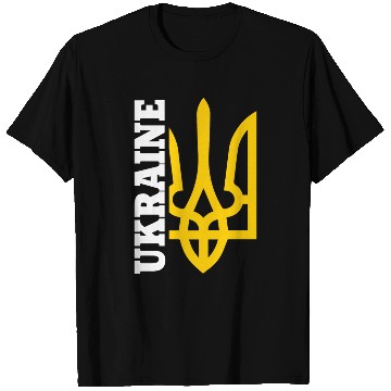 Discover UA And Yellow Emblem of Ukraine T Shirts