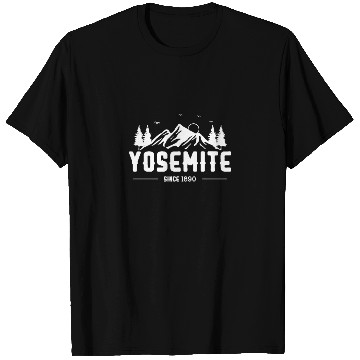 Discover Yosemite National Park 1890 T Shirts