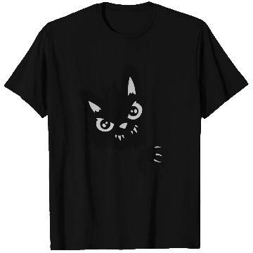 Discover Evil Cat Scratching T Shirts