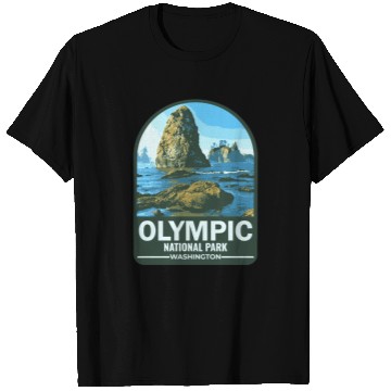 Discover OLYMPIC national park Washington usa T Shirts