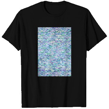 Discover Marble Mosaic in Sapphire and Emerald T Shirts