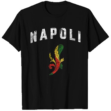 Discover Napoli Retro Scopa - Naples Italy T Shirts