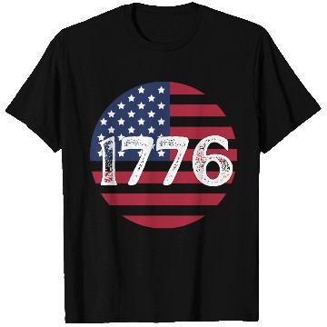 Discover 1776 - In US Flag T Shirts