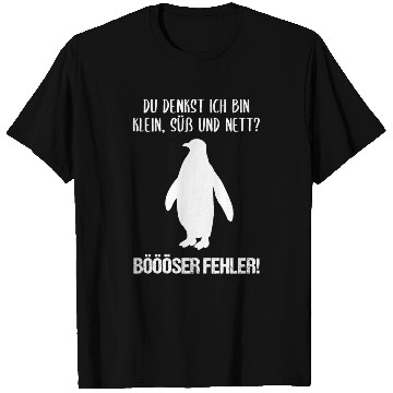 Discover Penguin Small Sweet Nice Funny Quote Gift T Shirts