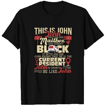 Discover Be Like John Postal Worker Mailman Postman Mail T Shirts