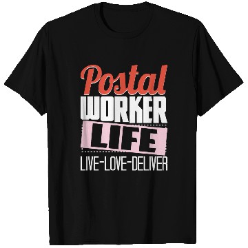Discover Postal Worker Life Mailman Mailwoman Postman Mail T Shirts
