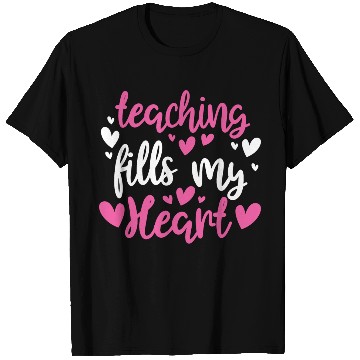 Discover His and Her Valentine Gift Teacher Teaching Fills T Shirts