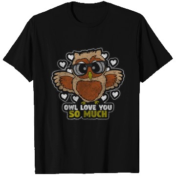 Discover Owl Nature Birds Cute T Shirts