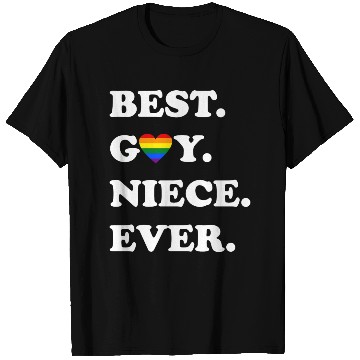 Discover Best Gay Niece Ever T Shirts LGBTQ Gay Pride