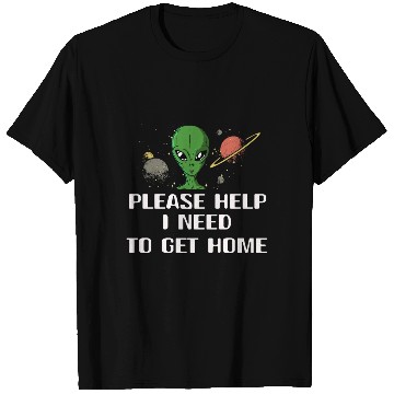 Discover Alien Gift Extraterrestrial UFO AREA 51 Sci-fi T Shirts