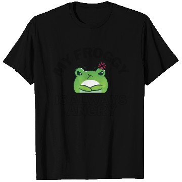Discover Froggy Frog Is Always Angry T Shirts
