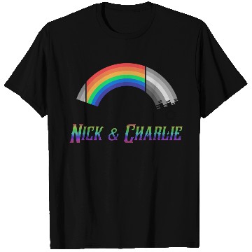 Discover Heartstopper Rainbow LBGTQIA+ Nick and Charlie T Shirts