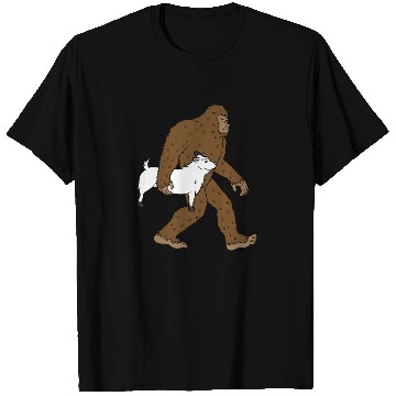 Discover Bigfoot Sasquatch Carrying Goat T Shirts