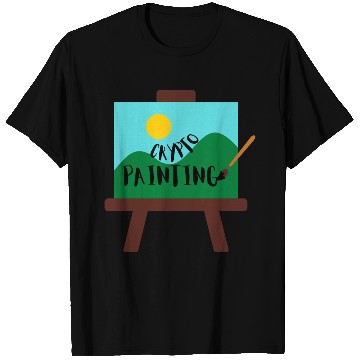 Discover Crypto Painting T Shirts