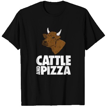 Discover Cattle And Pizza T Shirts