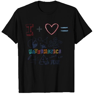 Discover i love math T Shirts