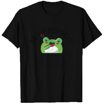 Discover Froggy Frog Makes Me Happy T Shirts