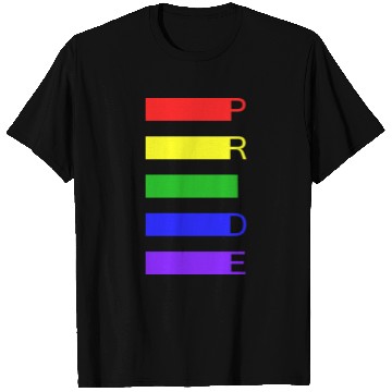 Discover PRIDE Rainbow Flag Colors T Shirts