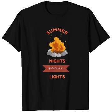 Discover Summer Nights Bonfire Lights T Shirts