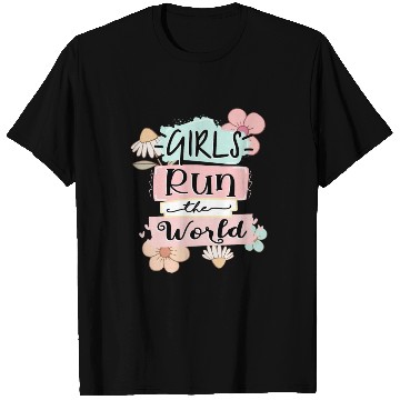 Discover Girls Run the World sublimation T Shirts