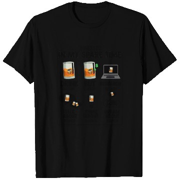 Discover Hilarious My Spare Times Obsessions Drinking T Shirts