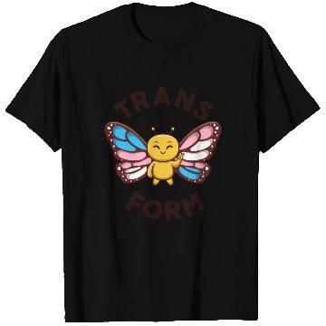 Discover Transgender Monarch Butterfly Trans Form Kawaii T Shirts