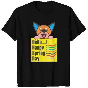 Discover happy spring day best design T Shirts