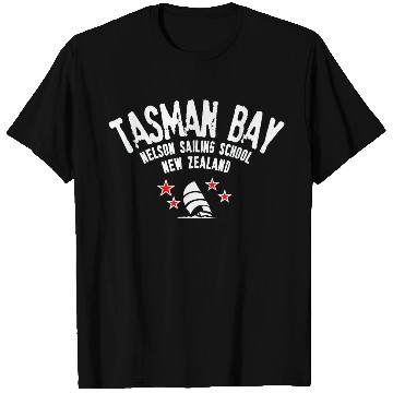 Discover Tasman Bay Nelson sailing school T Shirts