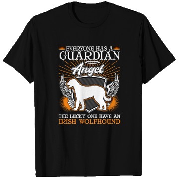 Discover Irish Wolfhound Guardian Angel T Shirts