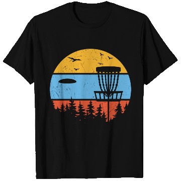 Discover Retro Disc Golf Frolf Frisbee 70s 80s T Shirts