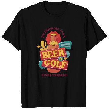 Discover Beer and golf sport T Shirts