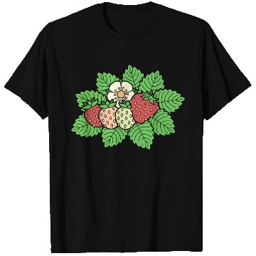 Discover Strawberry Icon T Shirts