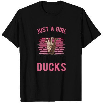 Discover Just A Girl Who Loves Running Ducks T Shirts