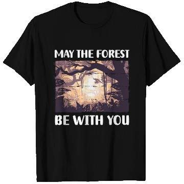 Discover Forest Recreation Deer Wilderness T Shirts