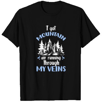 Discover Outdoor Trees Camping Mountain T Shirts