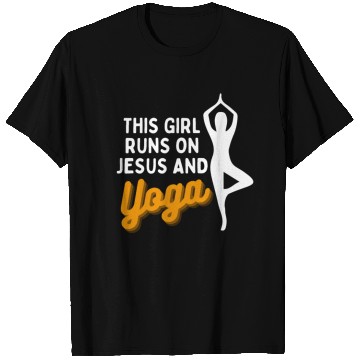 Discover Runs On Jesus And Yoga T Shirts