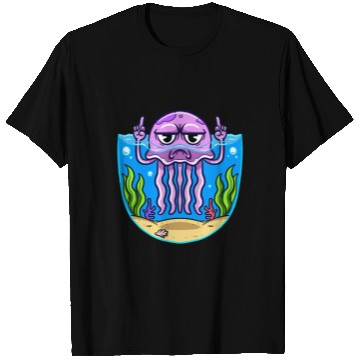 Discover Jelly Fish Middle Finger Jellyfish T Shirts