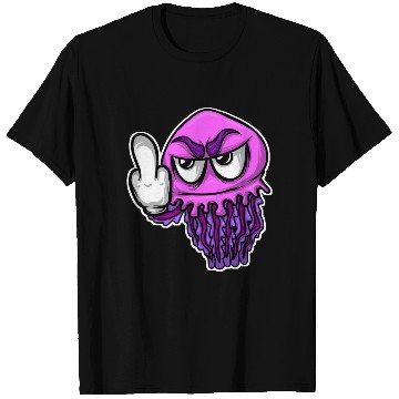 Discover Jelly Fish Middle Finger Jellyfish T Shirts