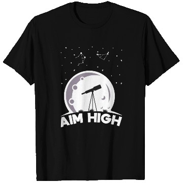Discover Telescope Owner Stars Galaxy Astronomy T Shirts