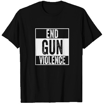 Discover End gun violence, No more silence T Shirts