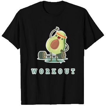 Discover Avocado Workout T Shirts