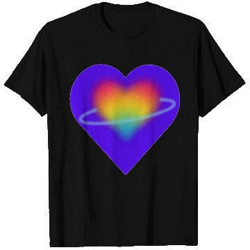 Discover rainbow heart pride T Shirts