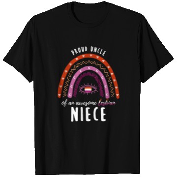 Discover Rainbow Uncle Lesbian Niece T Shirts