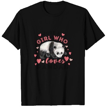 Discover Just A Girl Who Loves Pandas T Shirts