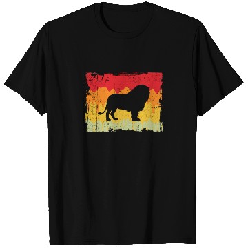 Discover lion retro T Shirts